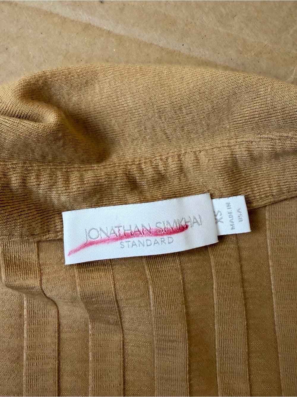 Jonathan Simkhai Terry Compact Ribbed Polo - Picture 9 of 10